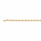 Collier Collier chaîne maille forçat en or rose 18 carats 58 Facettes 4801526CN