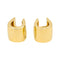 Boucles d'oreilles Boucles d’oreilles créoles en or jaune 18 carats 58 Facettes 4802003CN