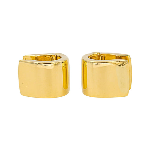 Boucles d'oreilles Boucles d’oreilles créoles en or jaune 18 carats 58 Facettes 4802003CN