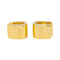 Boucles d'oreilles Boucles d’oreilles créoles en or jaune 18 carats 58 Facettes 4802003CN