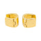 Boucles d'oreilles Boucles d’oreilles créoles en or jaune 18 carats 58 Facettes 4802003CN
