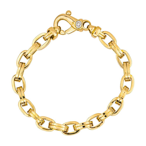 Bracelet Gay Frères - Bracelet maille forçat en or jaune 18 carats 58 Facettes 4802004CN