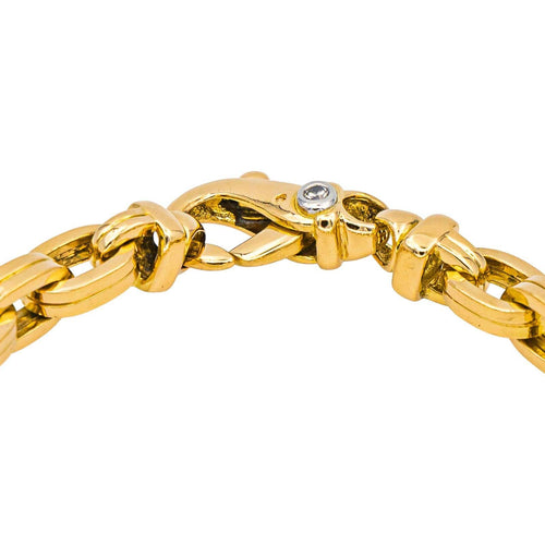 Bracelet Gay Frères - Bracelet maille forçat en or jaune 18 carats 58 Facettes 4802004CN