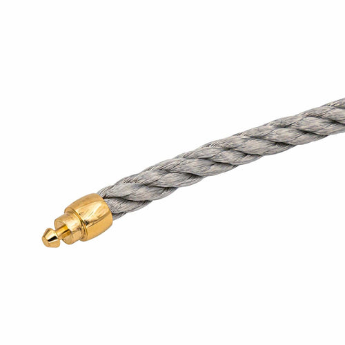 Collier Fred Force 10 - Collier en acier et or jaune 18 carats 58 Facettes 4804959CN