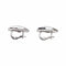 Boucles d'oreilles Fred Lucifer - Boucles d’oreilles dormeuses en or blanc et diamants 58 Facettes 4804960CN