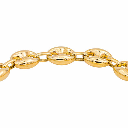 Bracelet Bracelet maille grain de café en or jaune 18 carats 58 Facettes 4815891CN