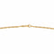 Collier Collier - Chaîne maille haricot en or jaune 18 carats 58 Facettes 4815914CN
