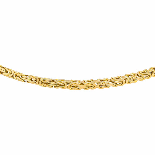 Collier Collier maille balinaise en or jaune 18 carats 58 Facettes 4819792CN
