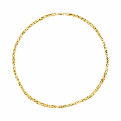 Collier Collier maille balinaise en or jaune 18 carats 58 Facettes 4819792CN