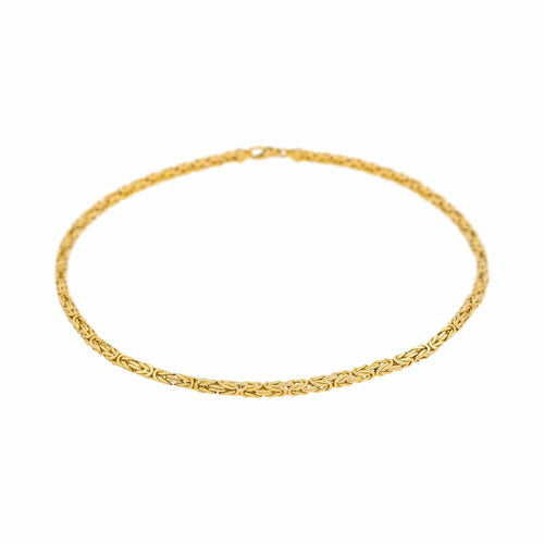 Collier Collier maille balinaise en or jaune 18 carats 58 Facettes 4819792CN