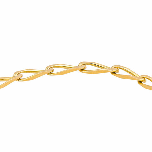 Bracelet Bracelet maille cheval en or jaune 18 carats 58 Facettes 4823904CN