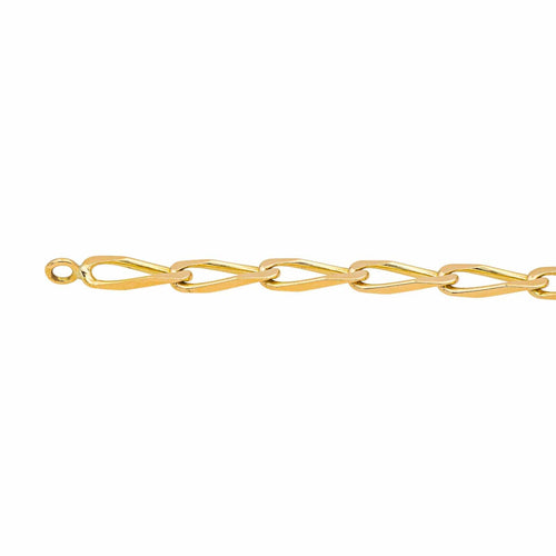 Bracelet Bracelet maille cheval en or jaune 18 carats 58 Facettes 4823904CN