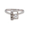 Bague 46 Bague Or blanc Diamant 58 Facettes 4824363CN