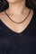 Collier Collier maille anglaise en or jaune 18 carats 58 Facettes 4824984CN