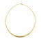 Collier Collier maille oméga en or jaune 18 carats 58 Facettes 4830449CN