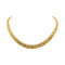 Collier Collier maille tressée en or jaune 18 carats 58 Facettes 4833140CN