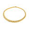 Collier Collier maille tressée en or jaune 18 carats 58 Facettes 4833140CN