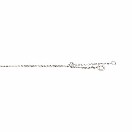 Collier Collier Solitaire Or blanc Diamant 58 Facettes 4836933CN
