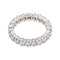 Bague 55 Alliance américaine - Bague en or blanc 18 carats et diamants 58 Facettes 4836934CN