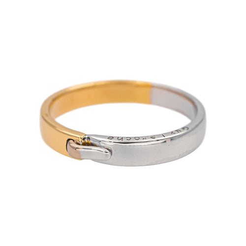 Bague 57 Guy Laroche - Bague en or jaune et or blanc 18 carats 58 Facettes 4839853CN