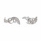 Broche Broche géométrique en or blanc 18 carats et diamants 58 Facettes 4839857CN