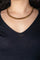 Collier Collier en or rose 18 carats 58 Facettes 4856983CN