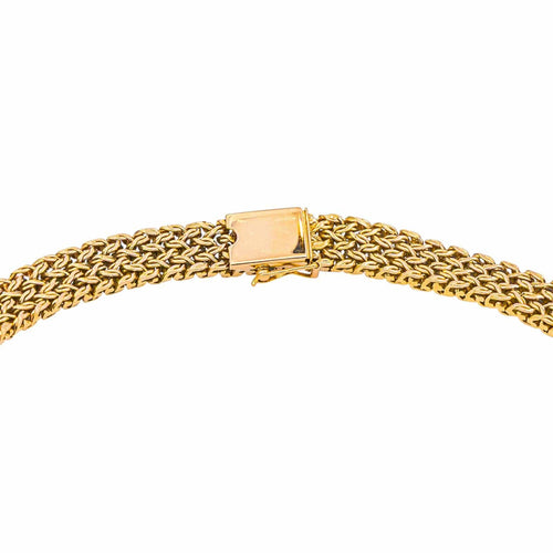 Collier Collier en or rose 18 carats 58 Facettes 4856983CN