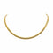 Collier Collier maille anglaise en or jaune 18 carats 58 Facettes 4858830CN