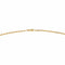 Collier Collier maille forçat en or jaune 18 carats 58 Facettes 4870191CN