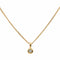 Collier Collier maille gourmette en or rose 18 carats et diamant 58 Facettes 4870193CN