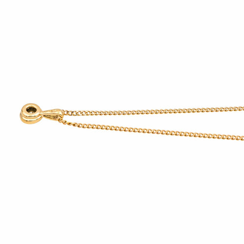 Collier Collier maille gourmette en or rose 18 carats et diamant 58 Facettes 4870193CN