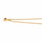 Collier Collier maille gourmette en or rose 18 carats et diamant 58 Facettes 4870193CN