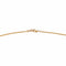 Collier Collier maille gourmette en or rose 18 carats et diamant 58 Facettes 4870193CN