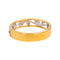 Bague 51 Bague en or jaune et or blanc 18 carats avec diamants 58 Facettes 4870284CN