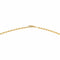 Collier Collier chaîne maille forçat en or jaune 18 carats 58 Facettes 4878393CN