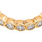 Bague 53 Alliance américaine - Bague en or rose 18 carats et diamants 58 Facettes 4878499CN