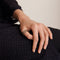 Bague 61 Chaumet - Bague bandeau Class One en or blanc et diamants 58 Facettes BO/230007 STA