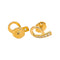 Boucles d'oreilles Boucles d’oreilles puces en or jaune 18 carats et diamants 58 Facettes 4890808CN