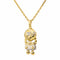 Collier Fred - Collier pendentif Indienne en or jaune et diamants 58 Facettes 4891396CN