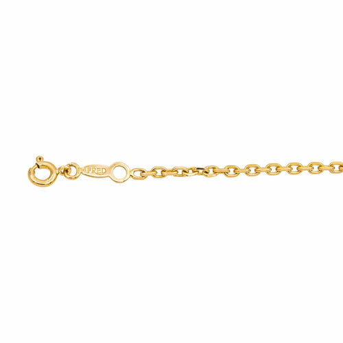 Collier Fred - Collier pendentif Indienne en or jaune et diamants 58 Facettes 4891396CN