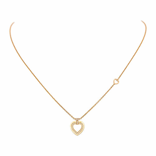 Collier Fred Pretty Woman - Collier Love en or rose et diamants 58 Facettes 4895830RV