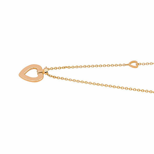 Collier Fred Pretty Woman - Collier Love en or rose et diamants 58 Facettes 4895830RV
