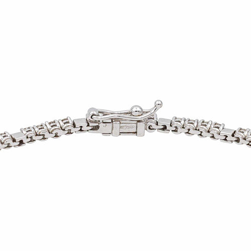 Bracelet Bracelet tennis en or blanc 18 carats serti de diamants 58 Facettes 4901431CN