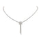 Collier Collier rivière en or blanc 18 carats serti de diamants 58 Facettes 4901432CN