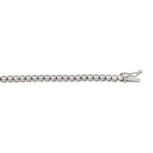 Collier Collier rivière en or blanc 18 carats serti de diamants 58 Facettes 4901432CN