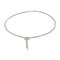 Collier Collier rivière en or blanc 18 carats serti de diamants 58 Facettes 4901432CN