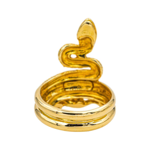 Bague 52 Zolotas Heritage - Bague en or jaune 18 carats 58 Facettes 4908647RV