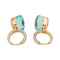 Boucles d'oreilles Pomellato Nudo - Boucles d'oreilles en or rose et blanc topazes et diamants 58 Facettes 4909528CN