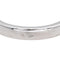 Bague 47 Bague demi-alliance en platine 950 sertie de diamants 58 Facettes 4913272CN