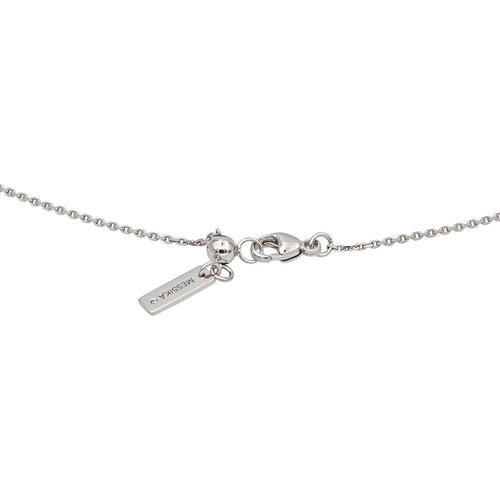Collier Messika My Twin Trio - Collier en or blanc 18 carats et diamants 58 Facettes 4914822RV